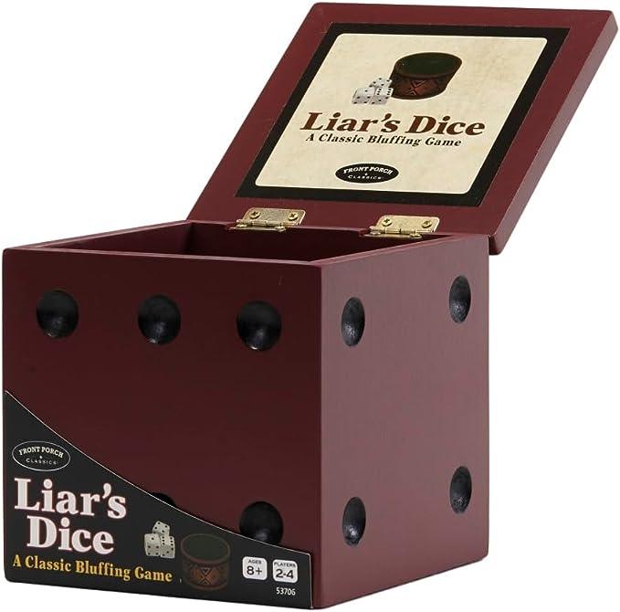 University Games - Liar'S Dice - Wooden - Limolin 