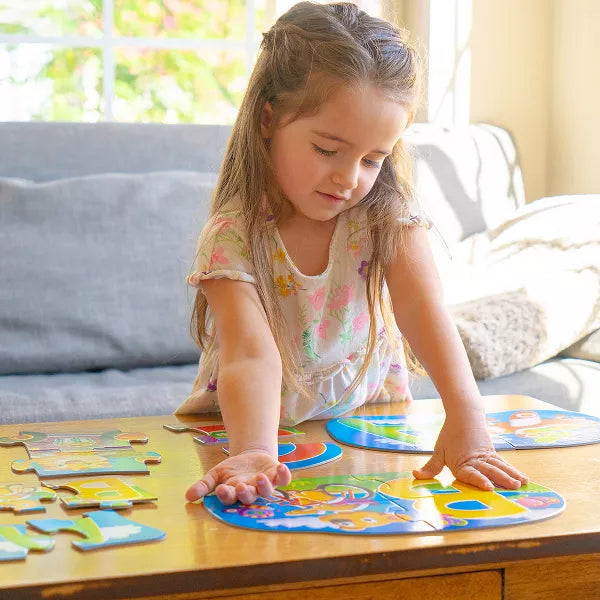 University Games - My First Puzzle Sets - 4-in-A-Box Puzzles - Abc - Limolin 