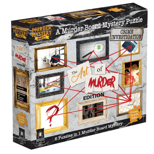 University Games - Puzzle - 750Pc - The Art of Murder - Limolin 