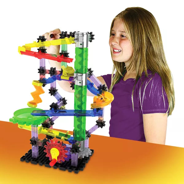 University Games - Techno Gears Marble Mania - Crankster - 100Pcs - Limolin 