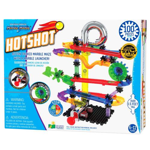 University Games - Techno Gears Marble Mania - Hotshot - 100Pcs - Limolin 