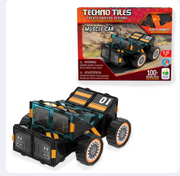 University Games - Techno Tiles - Muscle Car - 100Pcs - Limolin 
