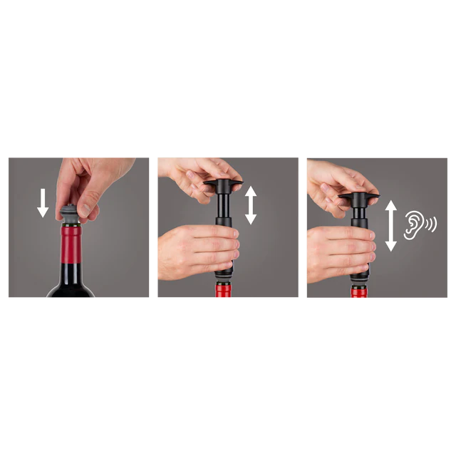VACUVIN - Vacuum Wine Stopper 2/ST - Limolin 