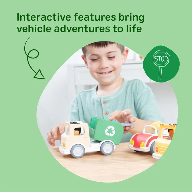 Melissa & Doug - Cheery Lane Vehicles Play Set