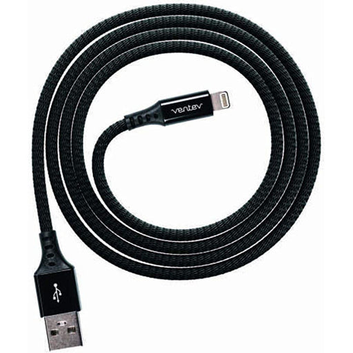 Ventev - Charge & Sync Lightning MFI to USB-ABlack - Limolin 