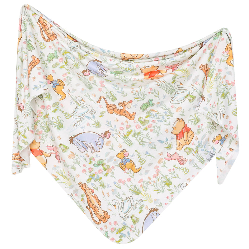 Copper Pearl - Winnie the Pooh - A Walk on the Waterside Swaddle Blanket