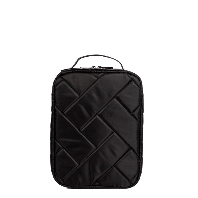 LUG - Wingback Hanging Toiletry Case - BLACK - colour view