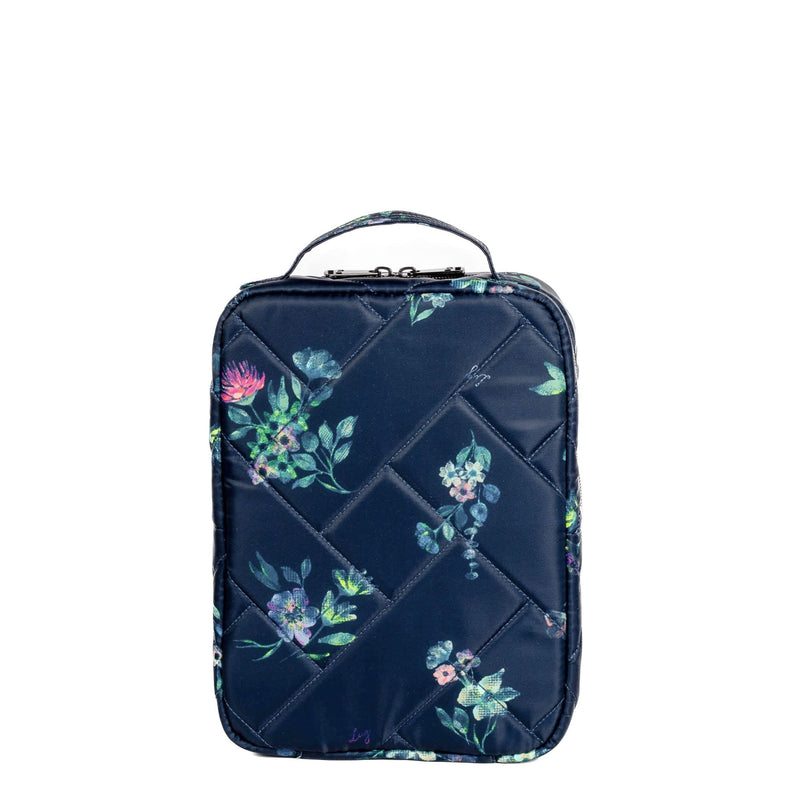 LUG - Wingback Hanging Toiletry Case - BOUQUET NAVY - colour view
