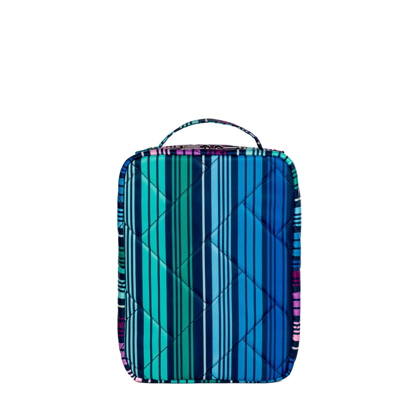 LUG - Wingback Hanging Toiletry Case - LOVE STRIPE MULTI - colour view