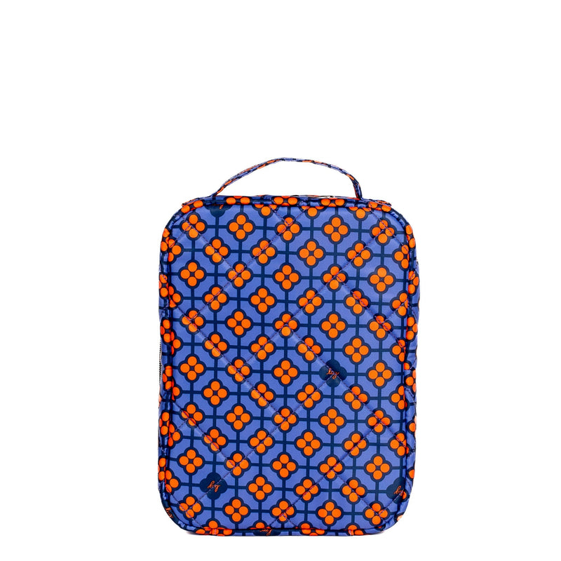 LUG - Wingback Hanging Toiletry Case - VERY BERRY BLUE - colour view