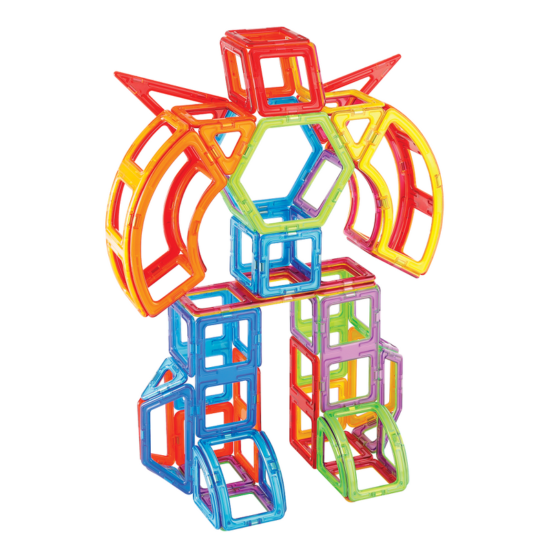 Magformers Wonder Creator 121-Piece Set – geometric character model