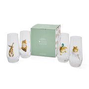 Wrendale DESIGNS - Highball Glasses (Set of 4) | 19 oz - Limolin 