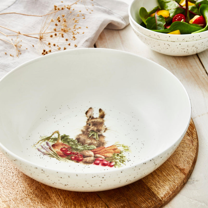Wrendale DESIGNS - Salad Bowl - Rabbit | 10 Inch - Limolin 