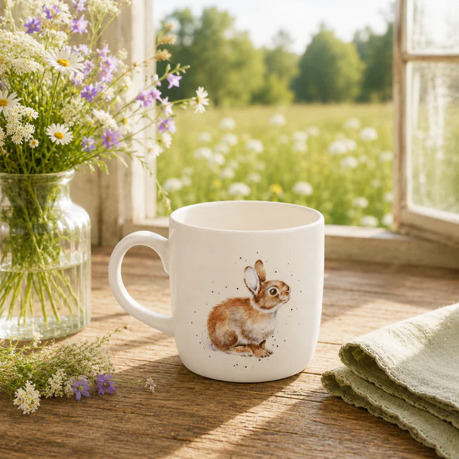 Royal Worcester - Wrendale Designs - HARE MUG 11 oz.
