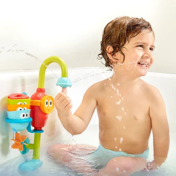 Yookidoo - Flow N Fill Spout - 3 Stackable Cups and Waterfall Spout - Limolin 