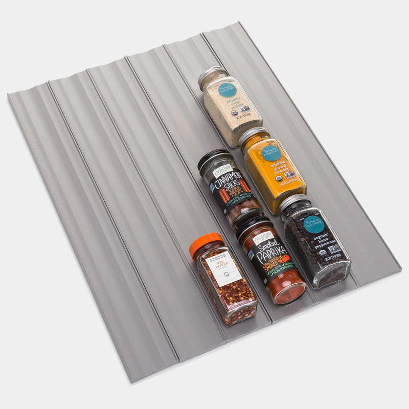YouCopia - SpiceLiner Spice Drawer Liner Gray - Limolin 