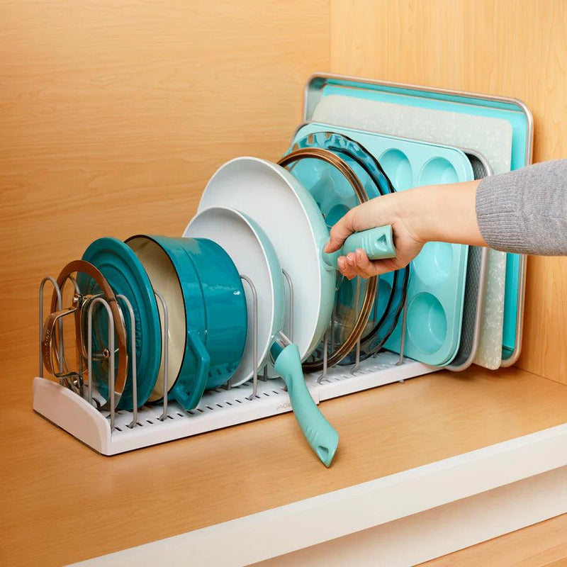 YouCopia - StoreMore Pan & Lid Rack Expandable - Limolin 