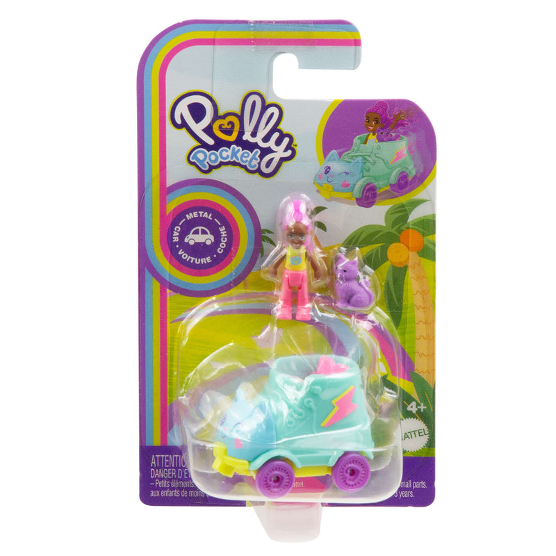 Polly Pocket - Pollyville Figue et voiture