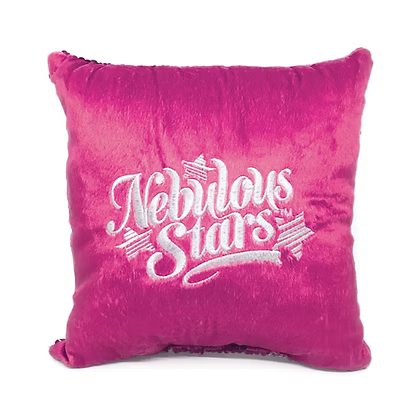 ÉTOILES NÉBULEUSES - COUSSIN À PAILLETTES MAGIQUES