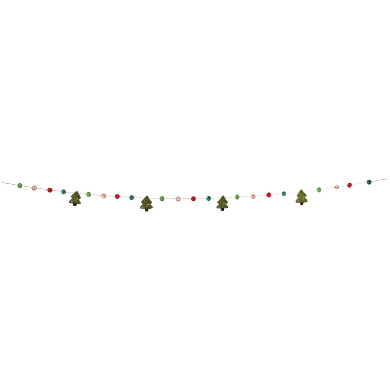 Danica - Christmas Tree Felt Garland