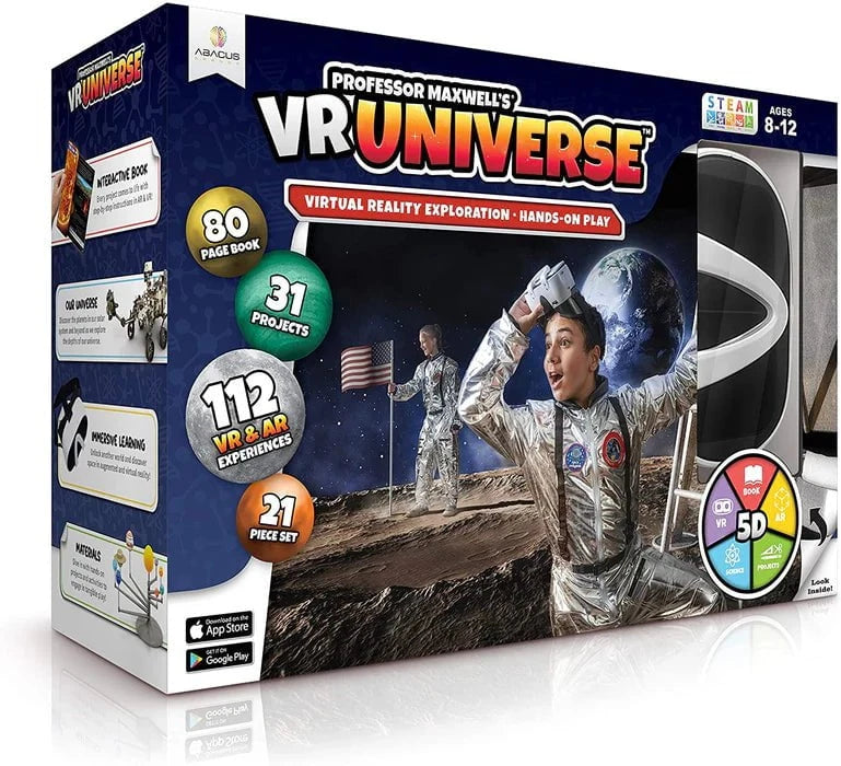 Abacus Brands Professor Maxwell's VR Universe activity set