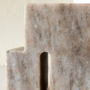 Heirloom - Block Marble Bookend - detail