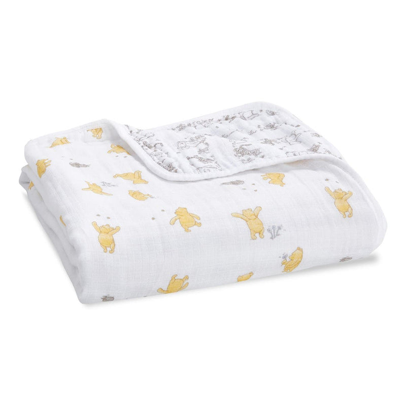 aden + anais Disney Winnie + Friends cotton muslin dream blanket