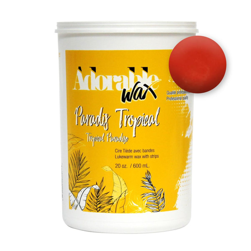 Adorable - Warm Wax 600Ml Collection for a Tropical Paradise, Aqua Marine & White Cloud Experience Beauty & Personal Care Gel
