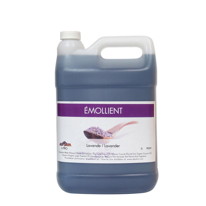 Alpskin Lavender Podo-lotion 2L on a plain background