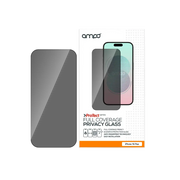 AMPD privacy tempered glass protector for iPhone 16 Plus