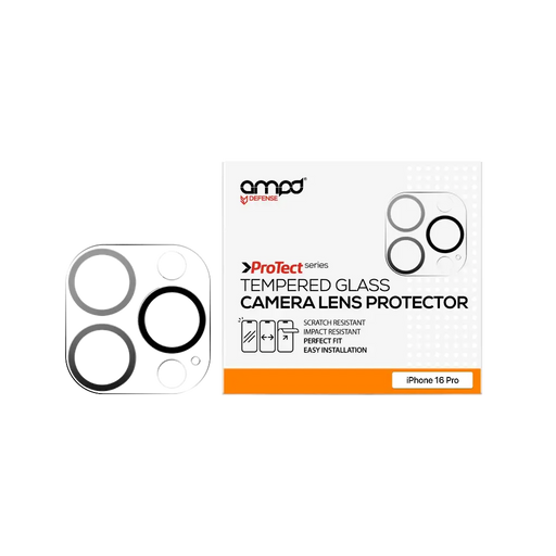 AMPD rear camera glass protector for iPhone 16 Pro