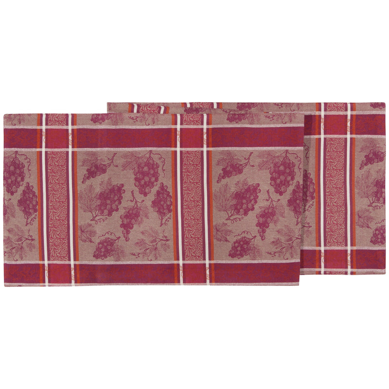 Now Designs - Grapes Jacquard Table Runner