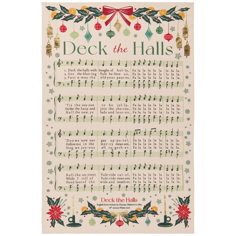 Now Designs - Christmas Carol Dishtowel