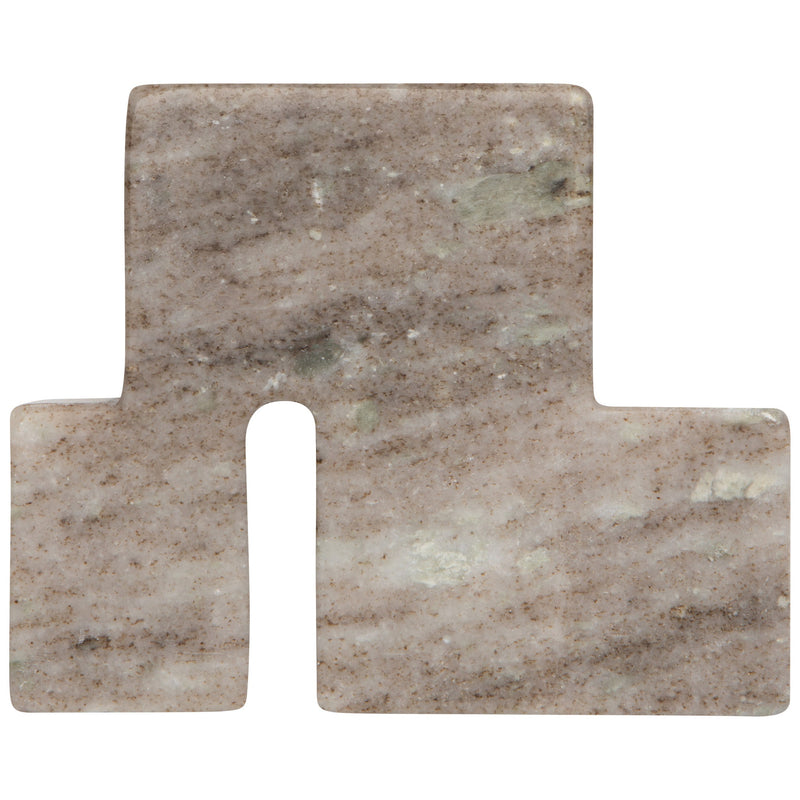 Heirloom - Block Marble Bookend