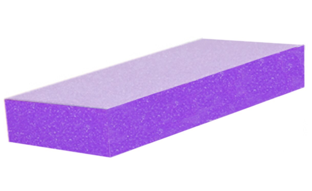 Belmonda - Slim Mini 2-Way Buffer Block, 100/180 Grit - Purple (50-Pack)