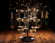 Bel-Air cocktail tree with stemware