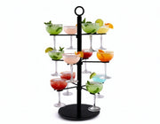 Bel-Air 12-glass cocktail tree