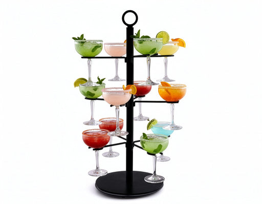 Bel-Air 12-glass cocktail tree