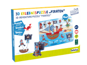 Beleduc - 3D ADVENTURE PUZZLE - PIRATES Games & Toys