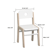 Beleduc - ILLIANA CHAIR Comfortable and Stylish Seating for Kids and Toddlers Furniture 11.8"