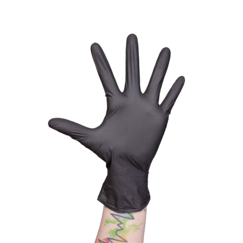 Belmonda - Gloves/Gant Black Nitrile - 100 box (S)