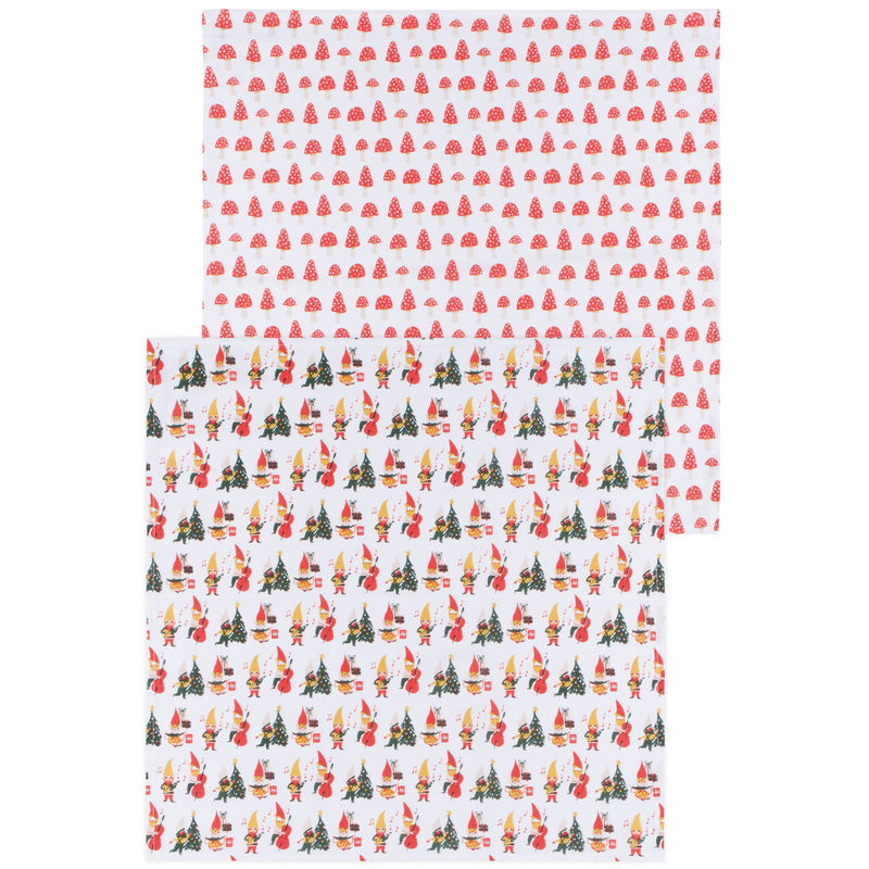 Danica - Gnome For The Holidays Floursack Dishtowels Set of 2