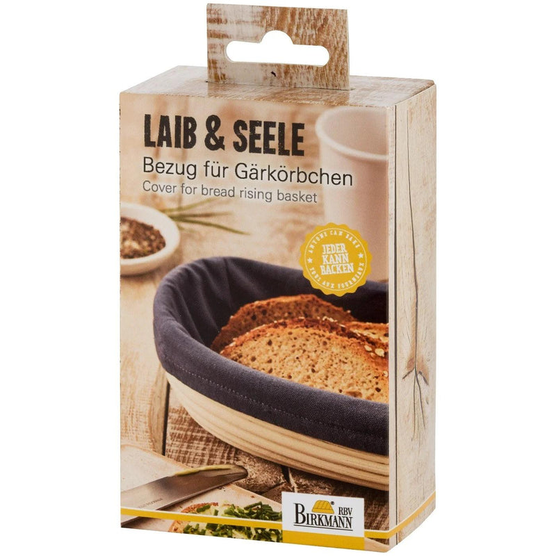 Birkmann - Banneton Cotton Cover for Bread Proofing Baskets Home & Kitchen Ø30.5x14cm/12x6"