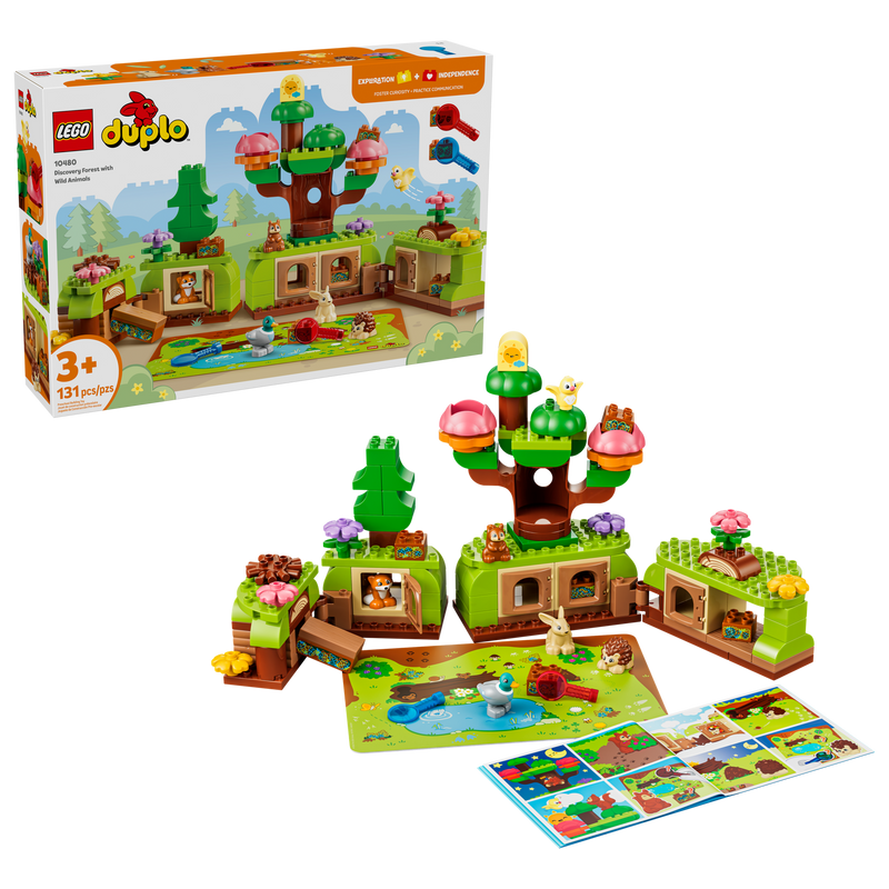 LEGO DUPLO Discovery Forest with Wild Animals (10480) box
