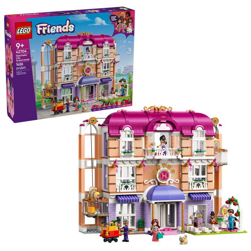 LEGO Friends Heartlake City Grand Hotel (42704) box