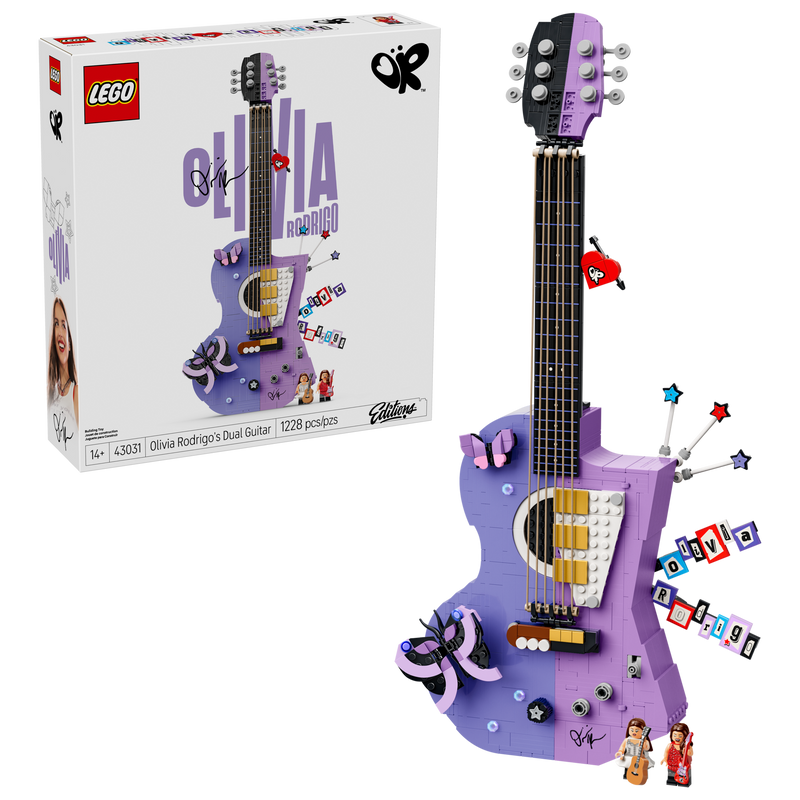 LEGO Editions Olivia Rodrigo's Dual Guitar (43031) box