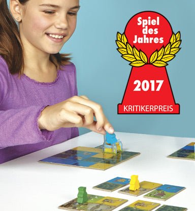 Blue Orange - Kingdomino (with tower) Games & Toys