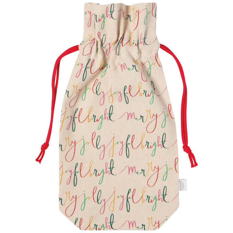 Jubilee - Merry Everything Christmas Wine Bags Set of 2