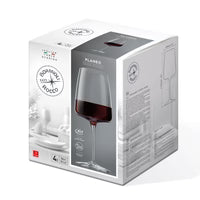 Bormioli Rocco - Planeo XL Verre à vin rouge (Lot de 4) - 555 mL