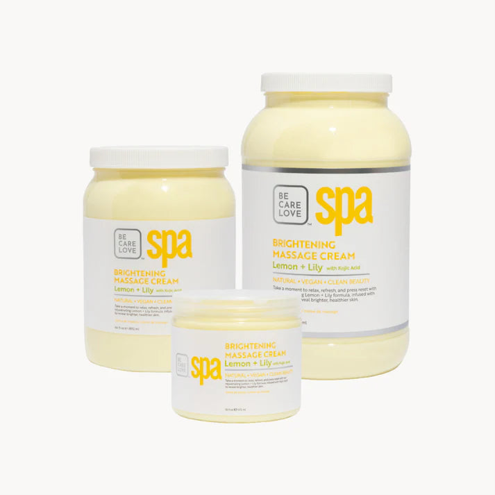 BCL Spa - Crème de massage Citron + Lys